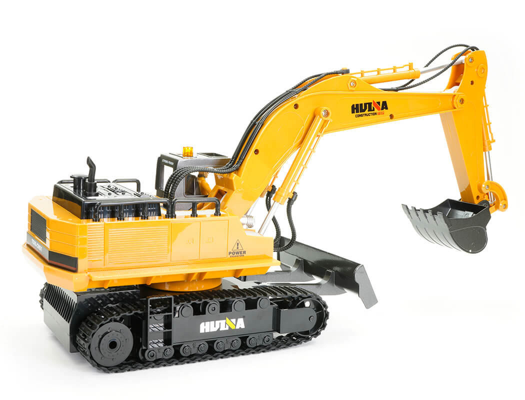 Huina RC 1/16 2.4G 11CH Excavator Tractor With Diecast Bucket RTR