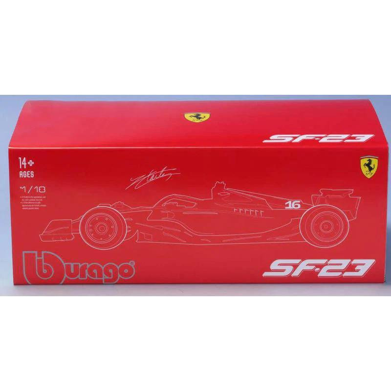 Burago 1/18 Ferrari SF-24, Leclerc with Helmet 2024 Formula 1