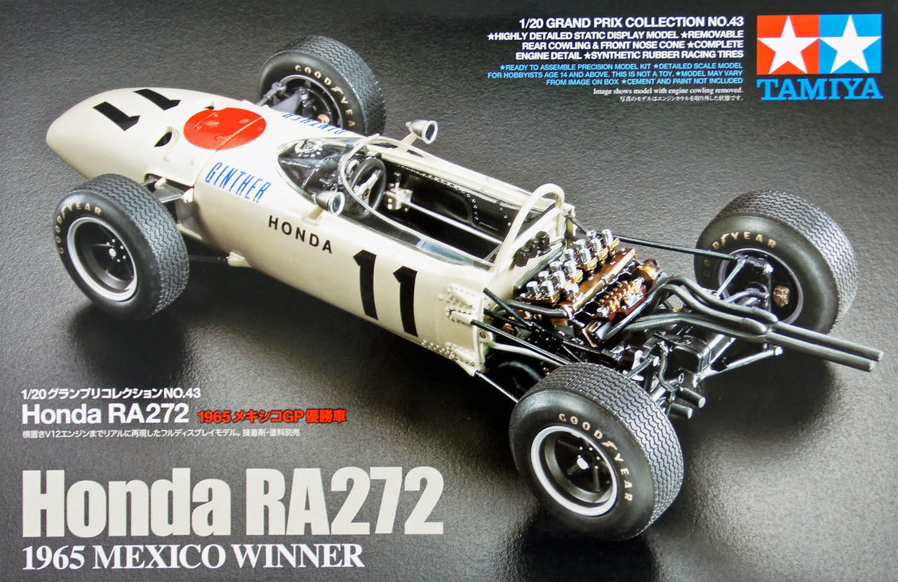 ツ*キ様 Honda RA272 F1 1/20スケール Honda Releases Detailed Scale Model of Iconic RA272 F1 Race