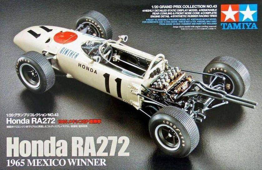 Tamiya 1/20 Honda F1 RA272 Model Kit - Wonderland Models | TA20043