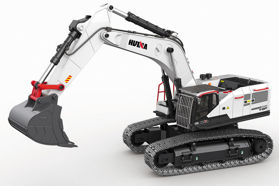 HUINA RC Excavator 4種類パーツ付き HuiNa RC 1/24 2.4G 22CH Part Metal Excavator RTR - Wonderland