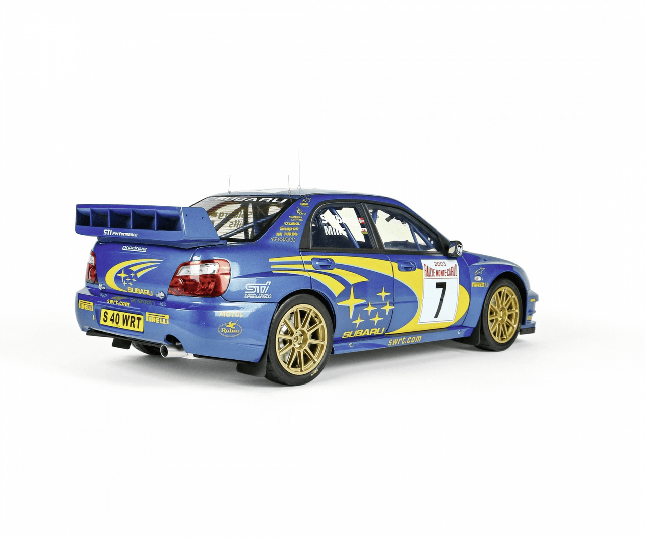 IXO 1/8 Subaru Impreza Monte Carlo Rally Solberg & Mills
