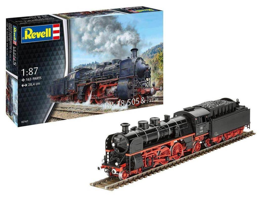 Revell 1/87 BR18 505 with Tender 2'3'T 38 German Express