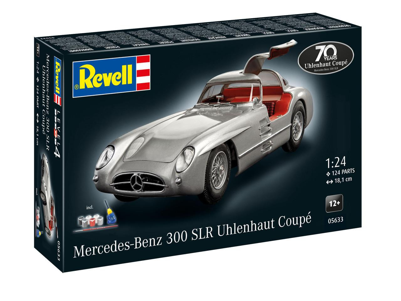 Revell 1/24 Mercedes-Benz 300 SLR 70th Anniversary Gift Set