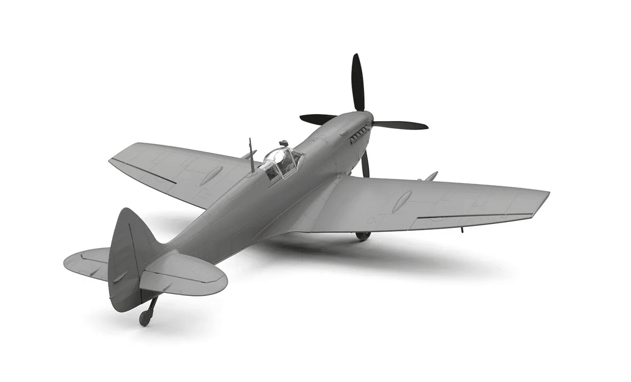 Heritage Kreuzstich Set „Supermarine Spitfire“ – 25x18 Cm, Aida 14ct, Mit DMC-Garn & Anleitung