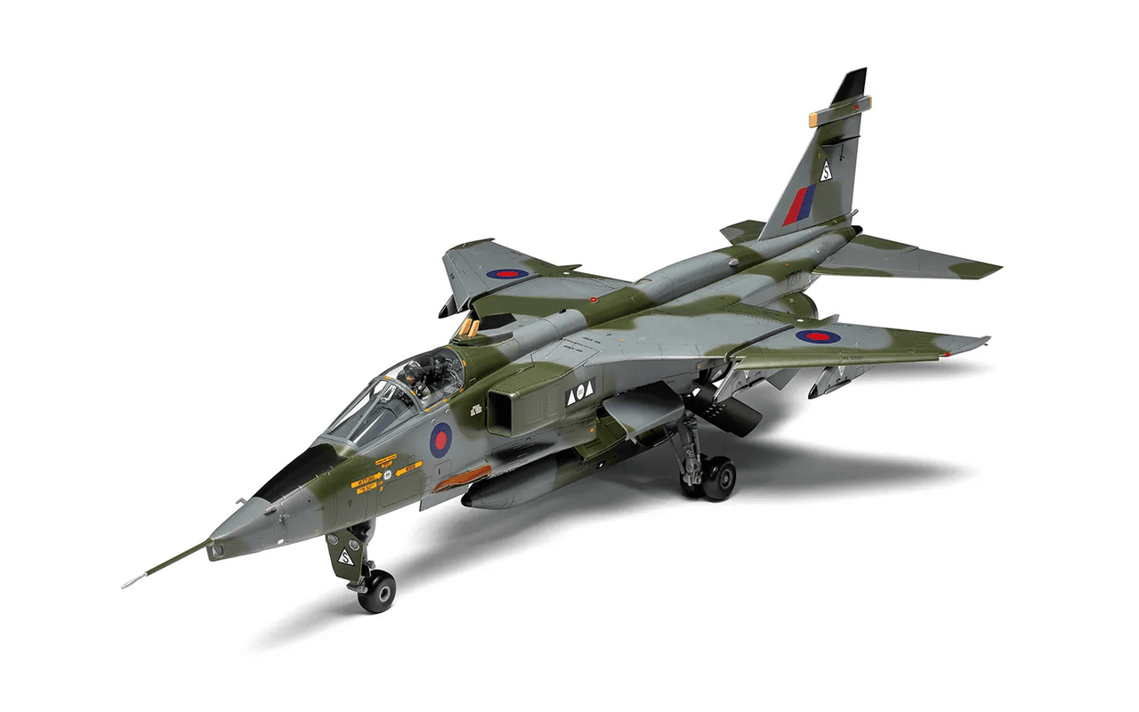 Airfix A11010 SEPECAT Jaguar GR.1/GR.1A 1/48 Scale Model Kit - Unassembled Plastic Military Aircraft