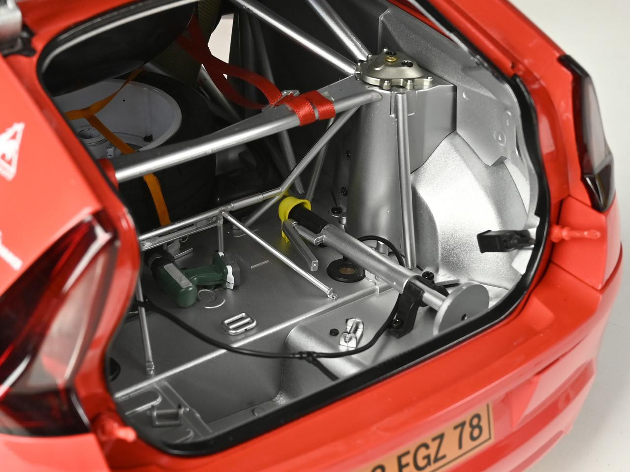 IXO 1/8 Citroen C4 WRC 2008 (Red) Diecast Model Kit - Wonderland