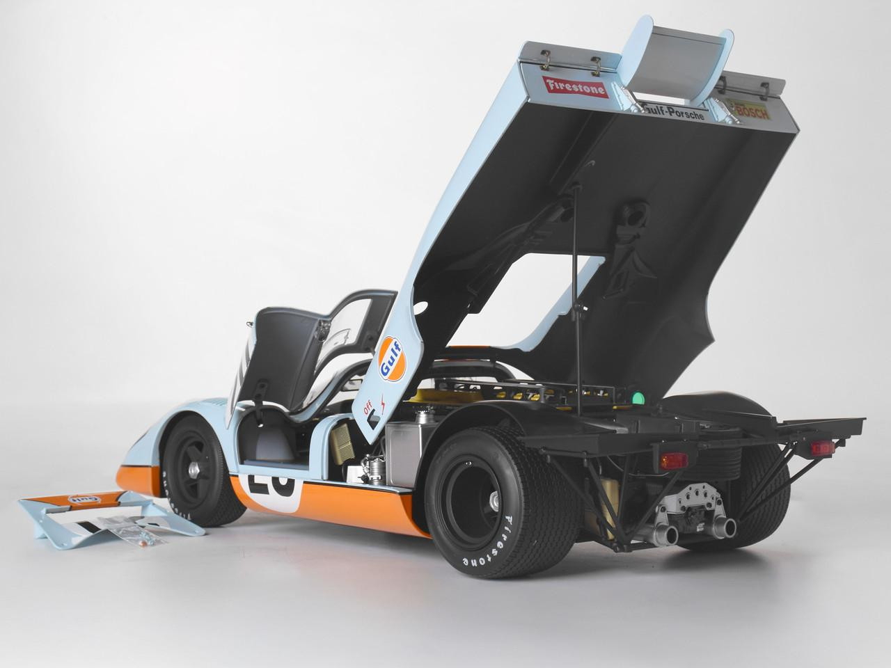 IXO 1/8 Porsche 917 KH #20 Gulf Livery Diecast Model Kit