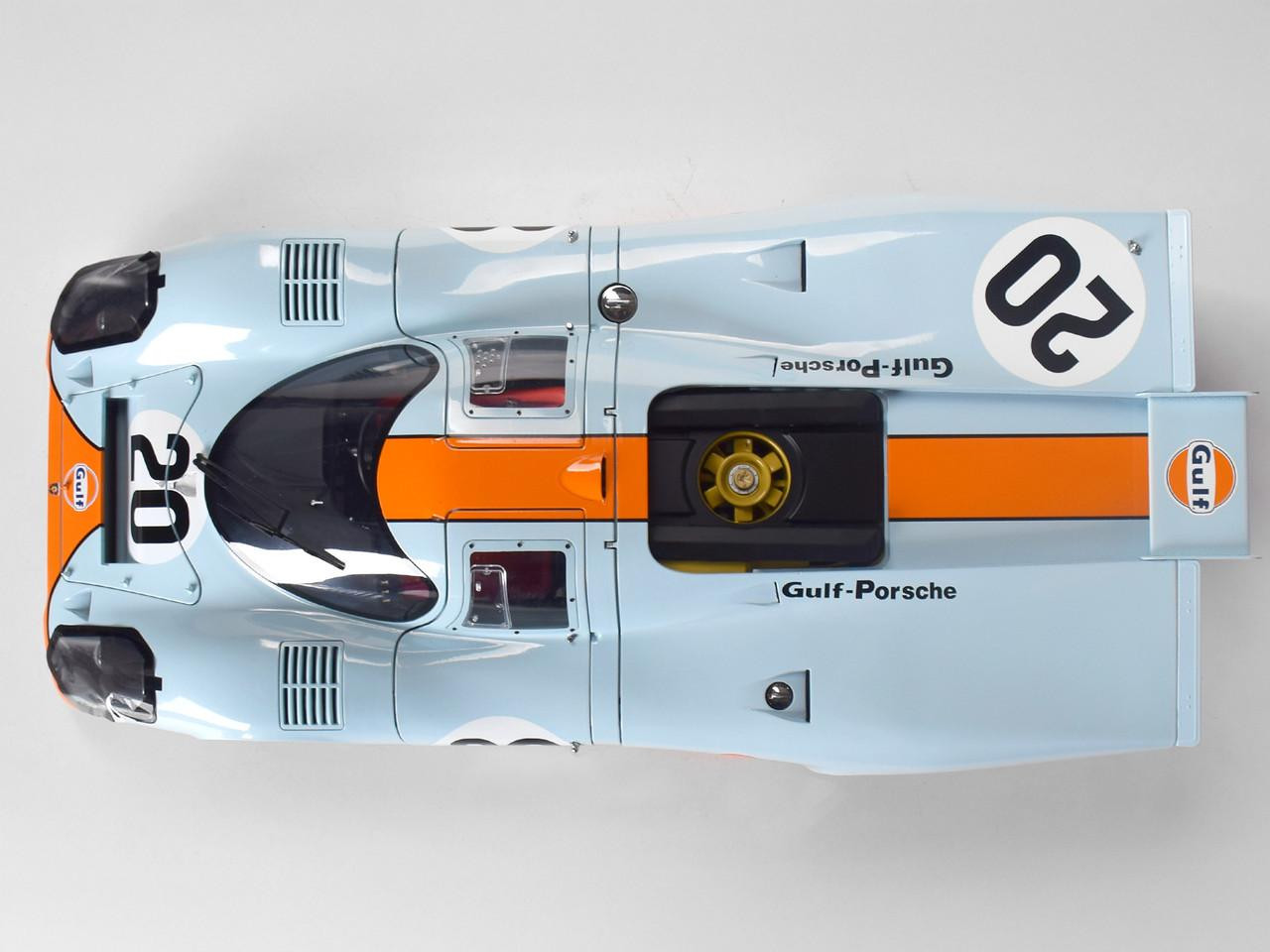 IXO 1/8 Porsche 917 KH #20 Gulf Livery Diecast Model Kit
