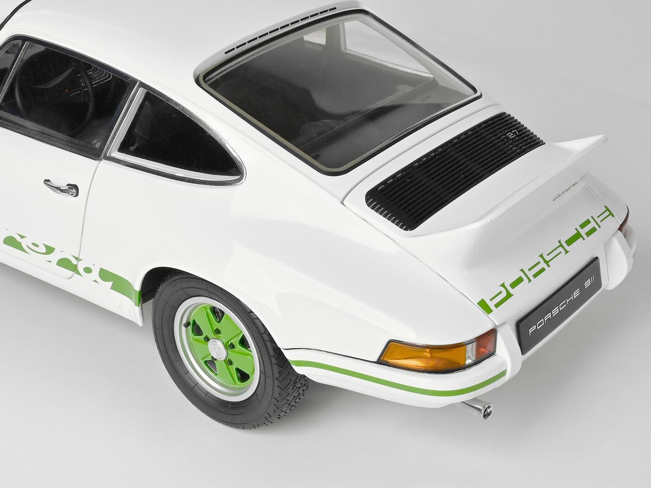 IXO 1/8 White Porsche 911 Carrera RS 2.7 Diecast Model Kit