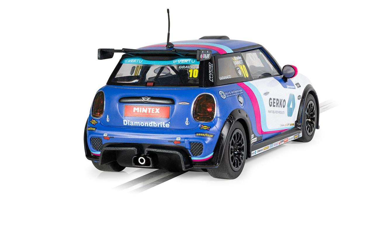 Scalextric Slot Car - Mini Cooper - Bradley Gravett - JCW