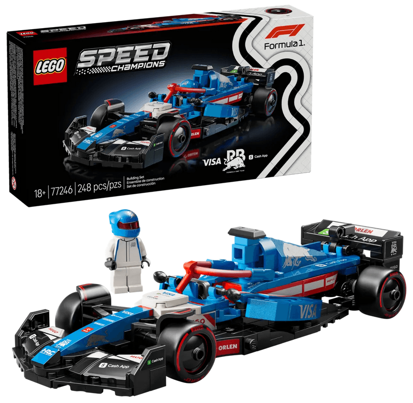 Lego Speed Champions Visa Cash App Racing Bulls VCARB 01 Formula