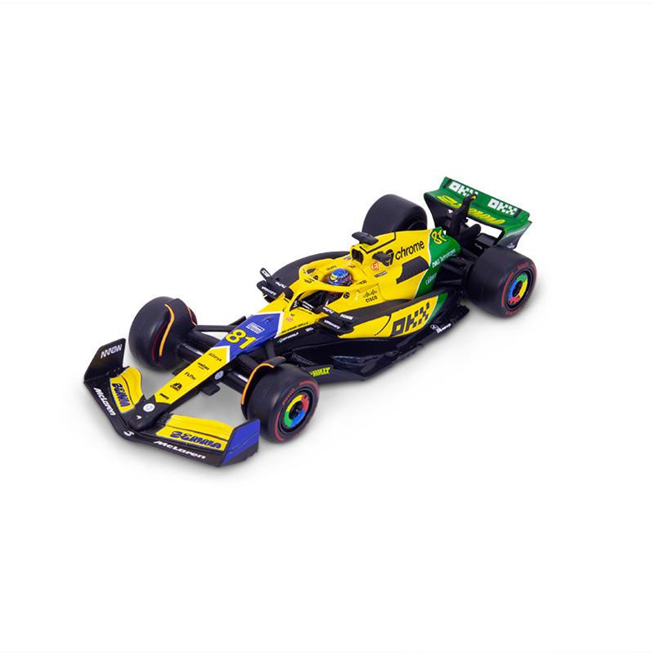 Oscar Piastri Bburago 18-38177P Mclaren MCL38 No.81 2024