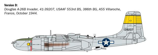 Italeri 1/72 Douglas A-26 A/B Invader - Wonderland Models | IT1274