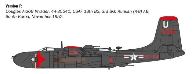 Italeri 1/72 Douglas A-26 A/B Invader - Wonderland Models | IT1274