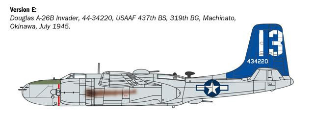 Italeri 1/72 Douglas A-26 A/B Invader - Wonderland Models | IT1274