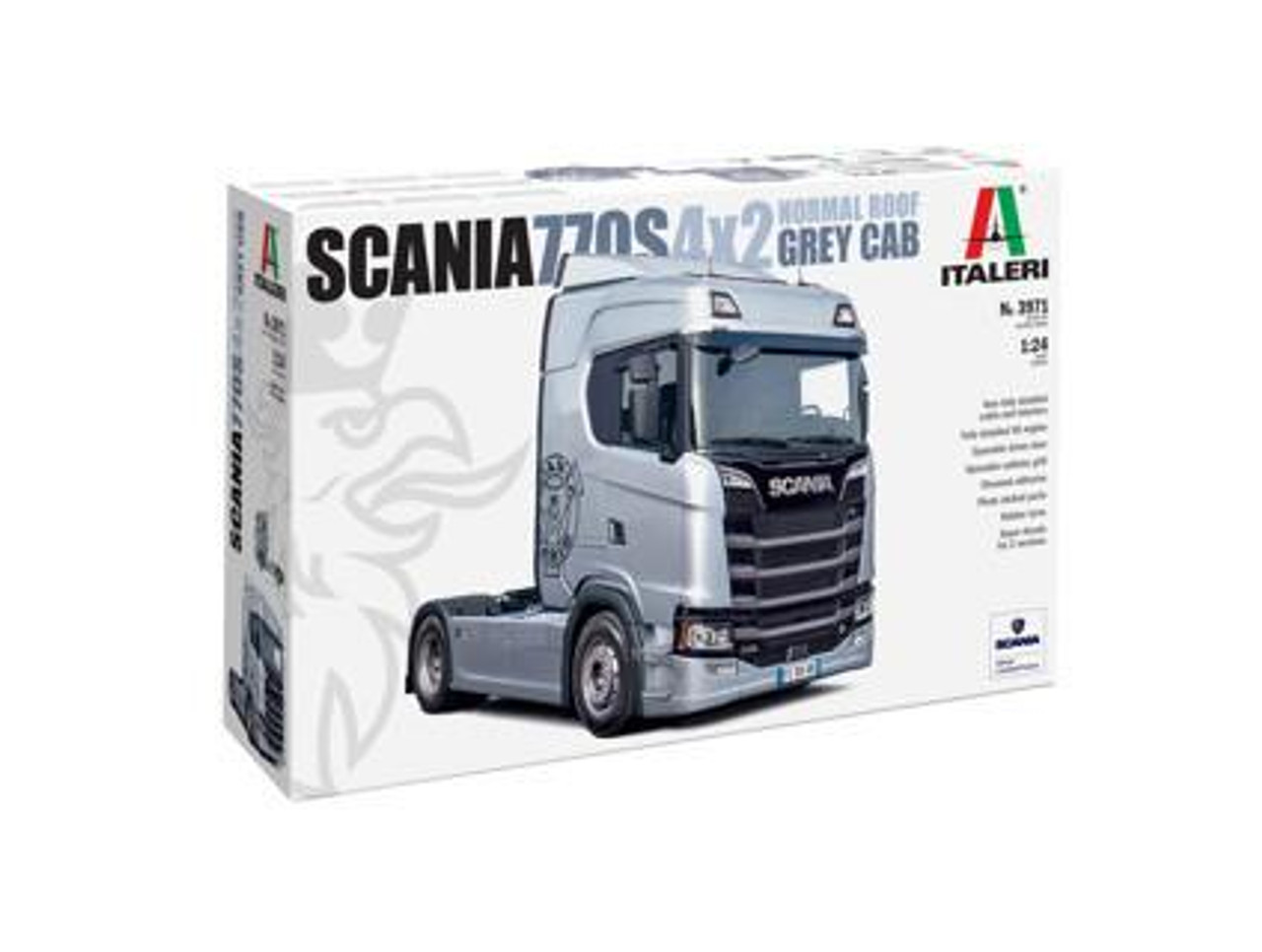 スカニア 『 ITALERI SCANIA S770 4x2 1:24 』 Italeri 3971 Scania S770 4x2 Normal Roof 