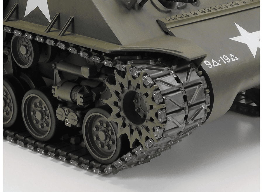 Tamiya RC 1/16 M4A3(105) HVSS Sherman 105mm Howitzer Kit