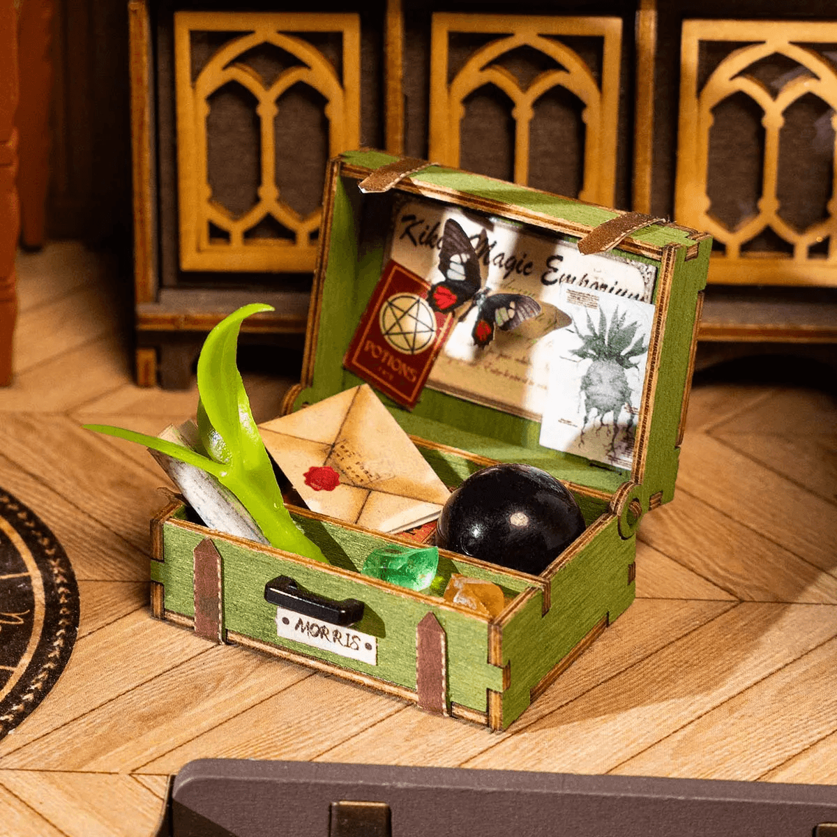 Rolife Magic Study Wooden Diorama Kit - Wonderland Models | DG166 | £39.99