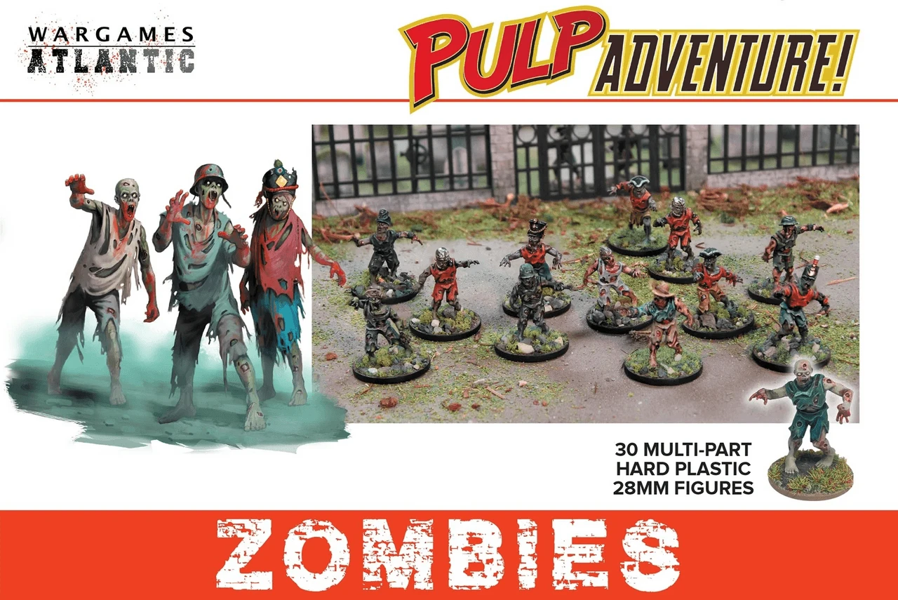 Wargames Atlantic 28mm Pulp Adventure - Zombies - Wonderland