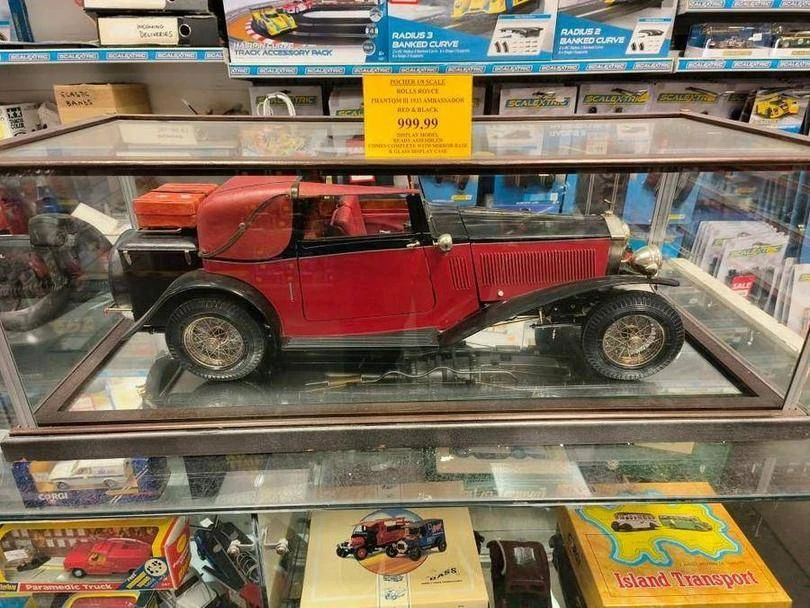 Pocher 1/8 1932 Rolls Royce Phantom II Sedanca Coupe Maroon And