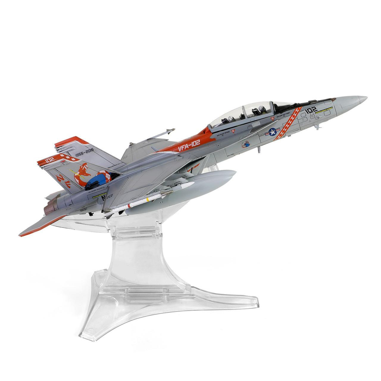 米軍　VFA-102 DIAMONDBACKS 60TH ANNIVERSARY Aircraft profile print of F/A-18F Super Hornet VFA-102
