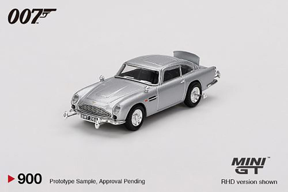 ASTON MARTIN DB5 007 JAMES BOND GOLDFINGER 1965 scala 1:64 FRENCH