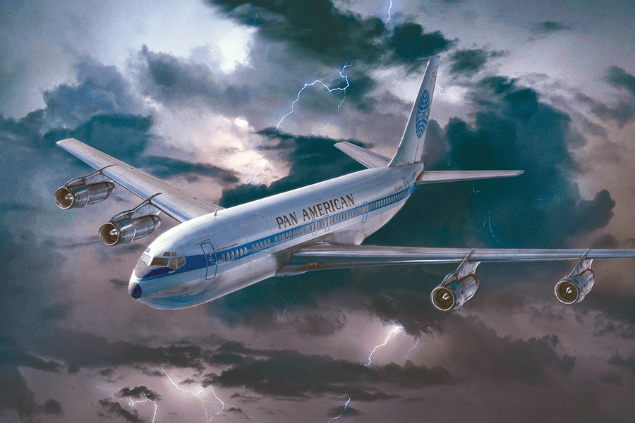 Roden 1/144 Boeing 707-321 Pan American - Wonderland Models