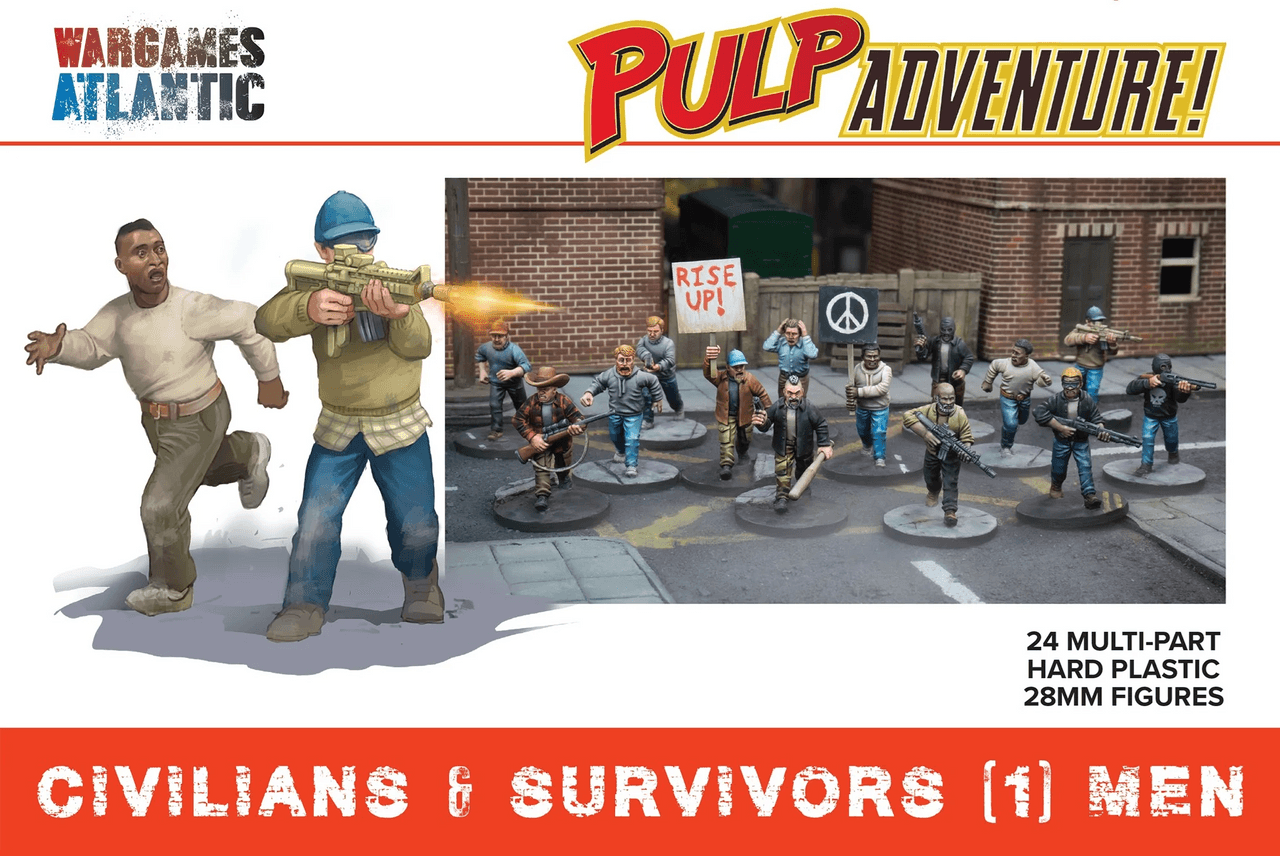 Wargames Atlantic Reuzenspinnen – 24 Harde Plastic Figuren 28mm