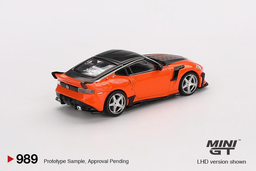 Mini GT 1/64 Nissan Z VeilSide FFZ400 Orange - Wonderland Models