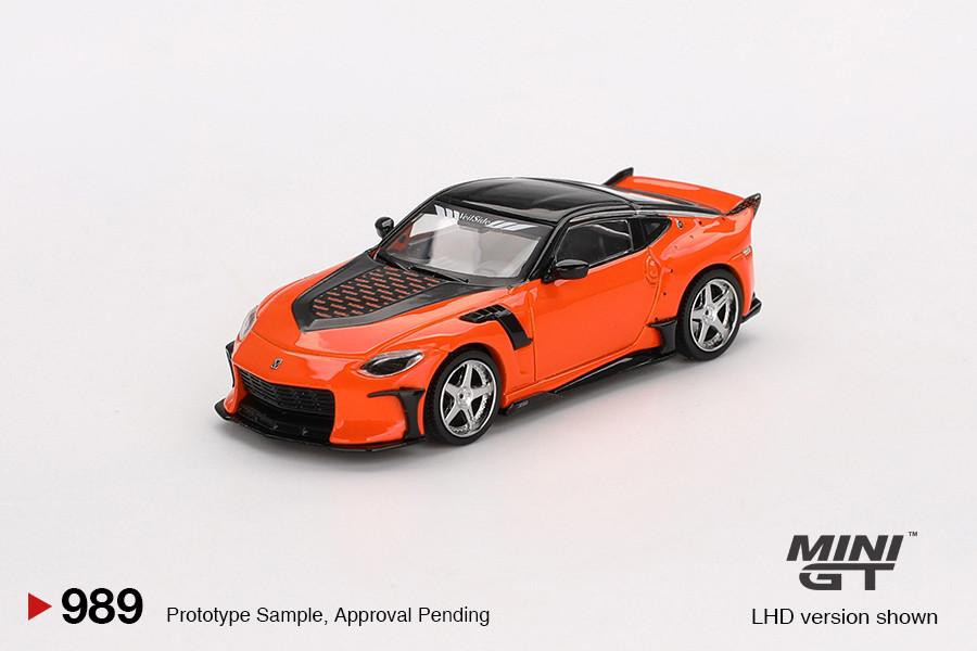 Mini GT 1/64 Nissan Z VeilSide FFZ400 Orange - Wonderland Models