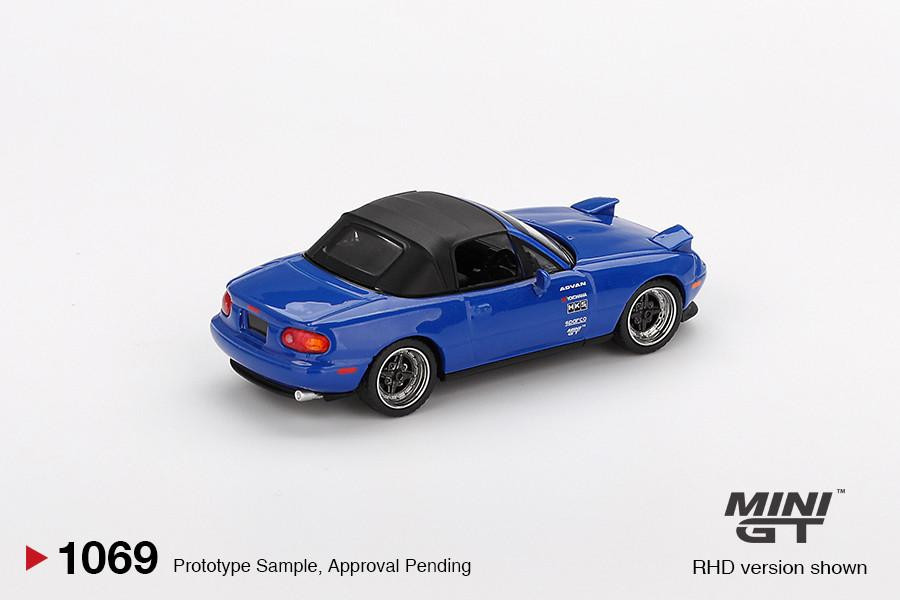 MINI GT MX-5 Miata 5台セット Mini GT 1/64 Mazda Miata MX-5 (NA) Tuned Version Dark Blue