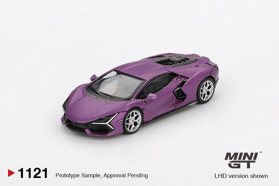 MINIGT ランボルギーニ Revuelto Viola 30th チェイス Mini GT 1/64 Lamborghini Revuelto Viola 30th Matte - Wonderland