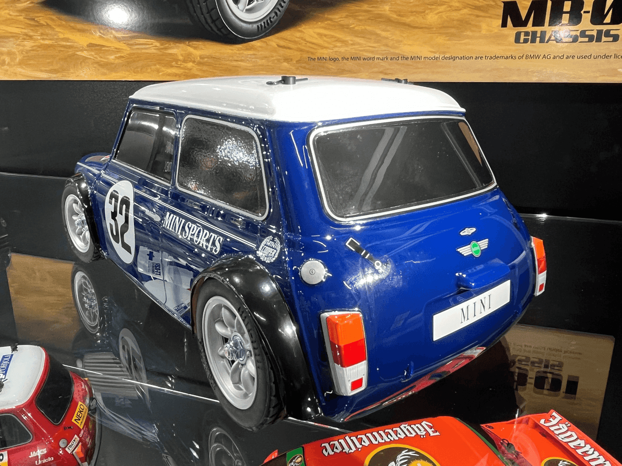 Tamiya 1/10 RC Mini Cooper Racing MB-01 Super Package Deal