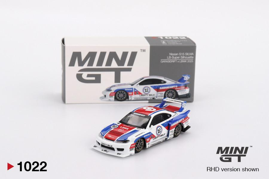Mini GT 1/64 Nissan LB-Super Silhouette S15 SILVIA GARASIDRIFT x