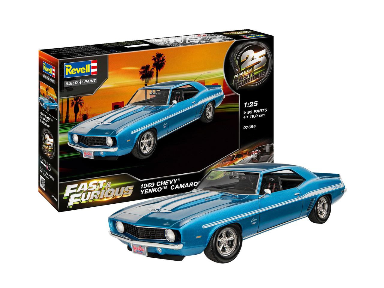 Revell 1/24 Chevrolet Yenko Camaro (Fast and Furious) - Wonderland