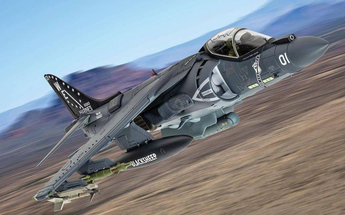 Corgi 1/48 McDonnell Douglas AV-8B Harrier II Plus - 165001/01