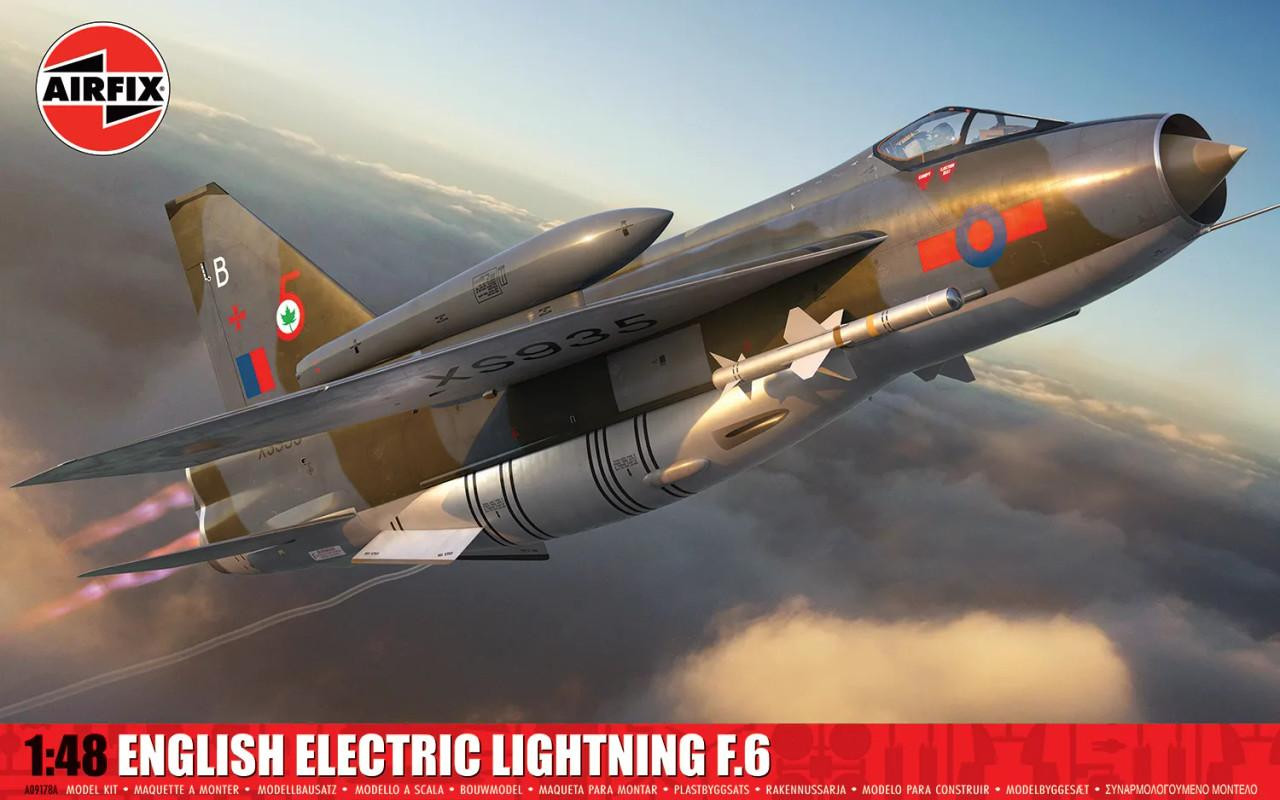 Airfix 1/48 English Electric Lightning F.6 - Wonderland Models