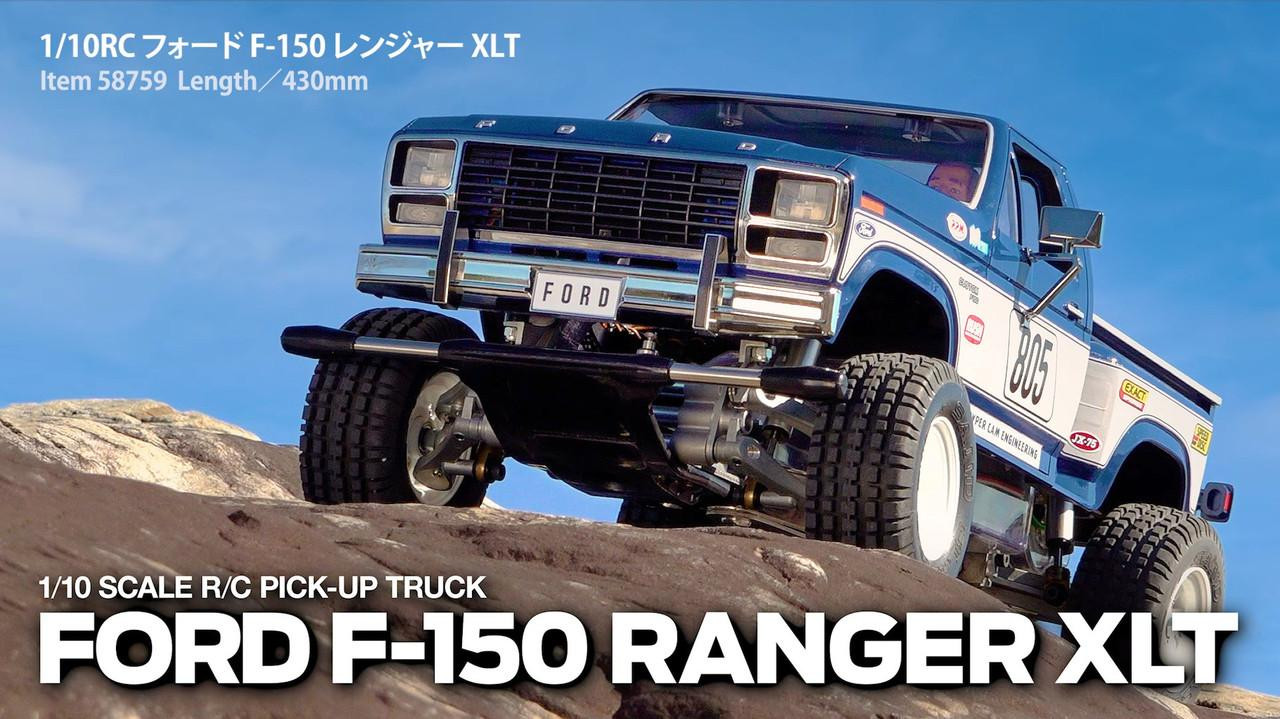 Tamiya 1/10 RC Ford F-150 Ranger XLT Model Kit - Wonderland Models