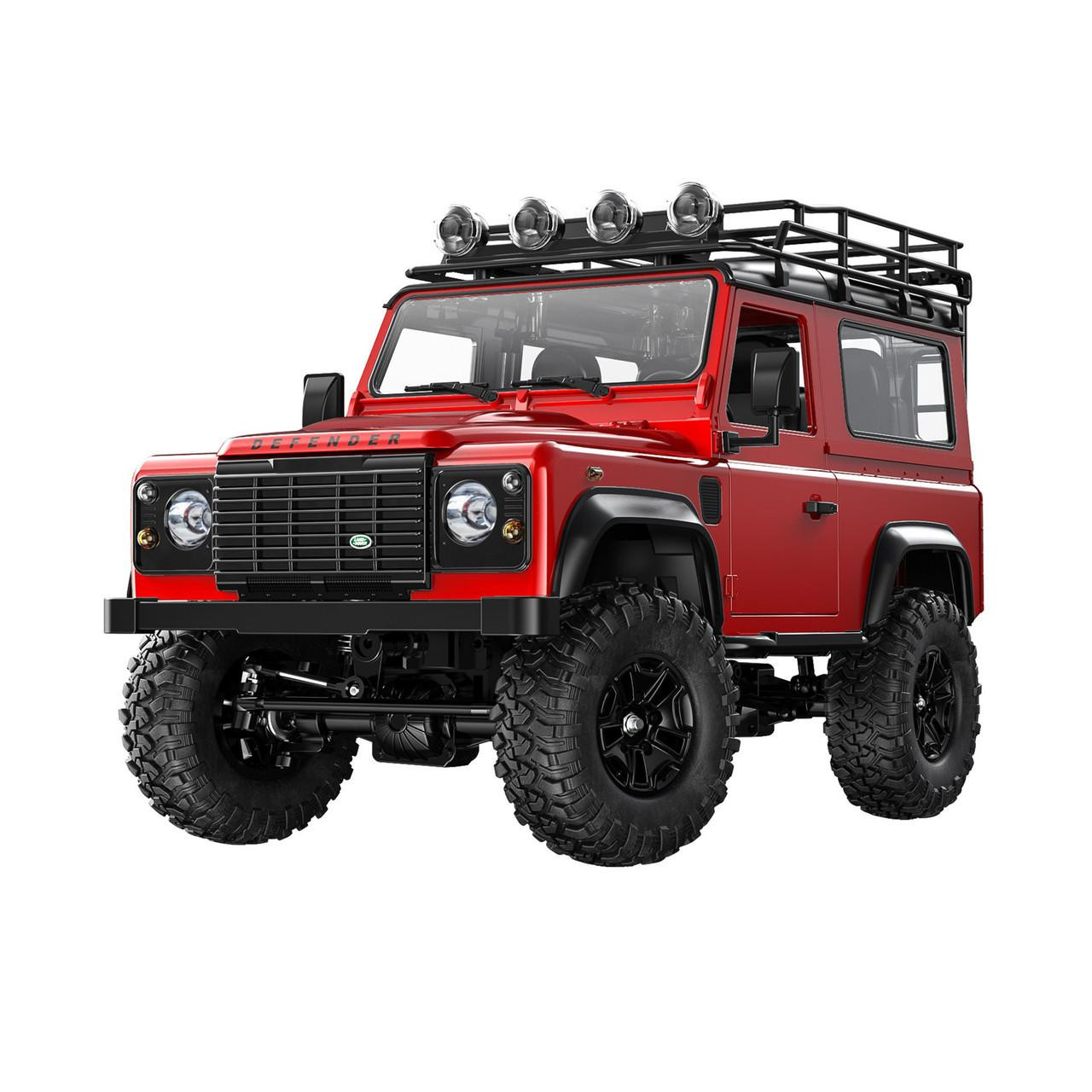 Land Rover Rccrawler Modifications Double Eagle RC 1/14 Land Rover Defender 90 RC Crawler Pro Radio ...