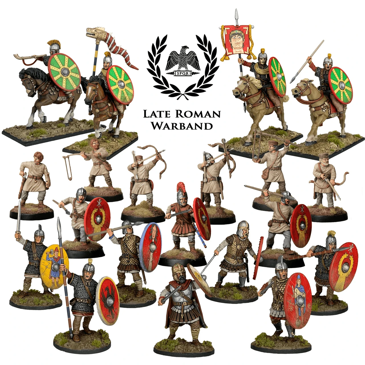 Victrix 28mm Warbands - Late Roman - Wonderland Models | VXWB001 | £42.00