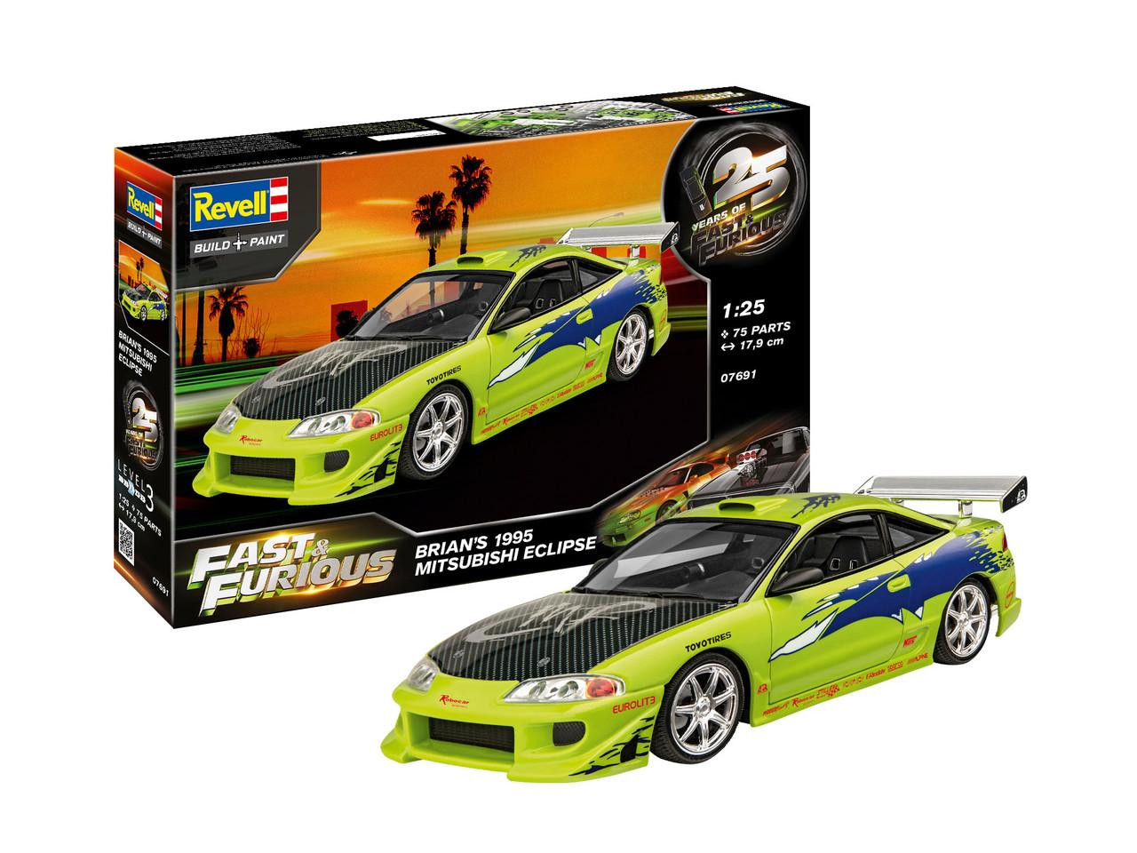 Revell 1/25 Mitsubishi Eclipse 1995 (Fast and Furious - Brian O