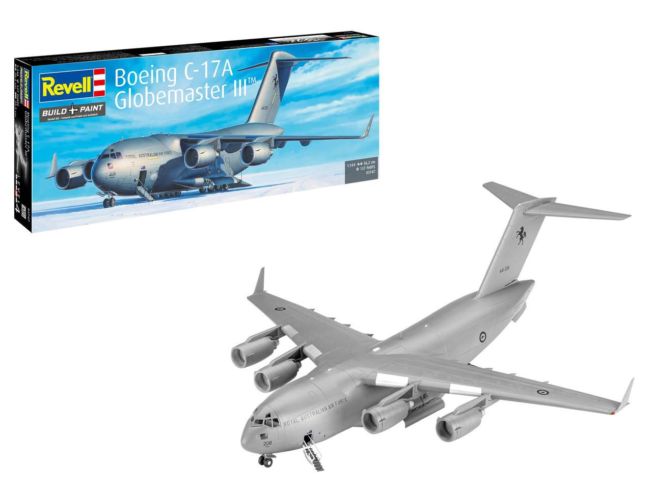 航空機・ヘリコプター Revell C-17A GLOBEMASTER III 1:144 Revell 1/144 Boeing C-17A Globemaster III - Wonderland Models
