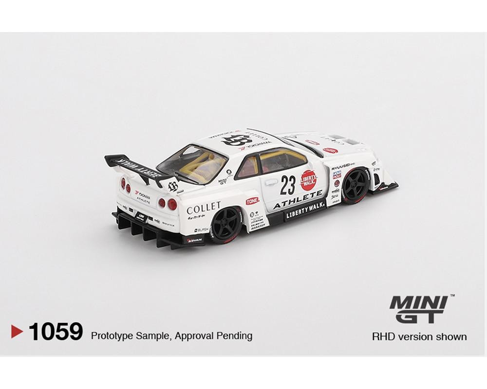 ロ*リ様 MINI GT Nissan LB-ER34 Super Silhou Mini GT 1/64 Nissan LB-ER34 Super Silhouette - Wonderland Models