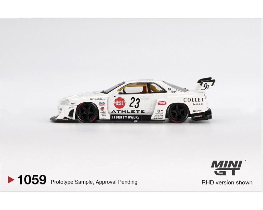 Mini GT 1/64 Nissan LB-ER34 Super Silhouette - Wonderland Models