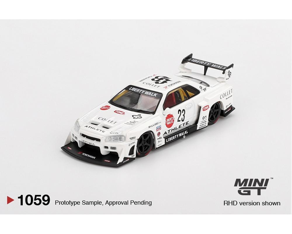 Mini GT 1/64 Nissan LB-ER34 Super Silhouette - Wonderland Models