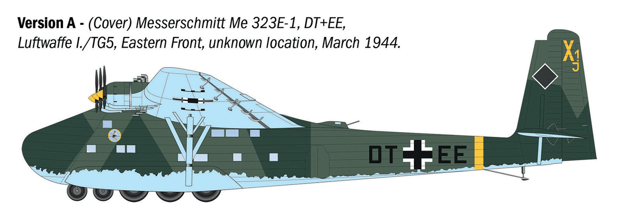 Italeri 1/72 Messerschmitt Me 323 Gigant - Wonderland Models