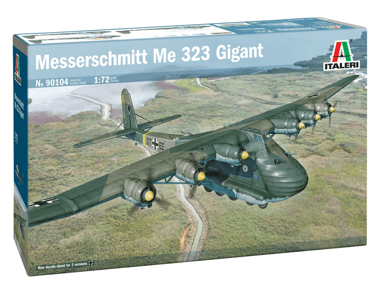 【廃番】ME-323 D-1 GIGANT 1/72 Italeri 1/72 Messerschmitt Me 323 Gigant - Wonderland Models