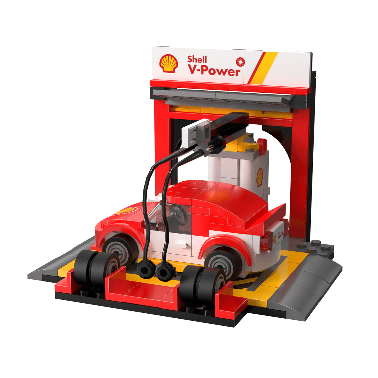 Cada Shell Models CaDA Shell Pit Stop Staging Station - Wonderland Models | C66035W | £19.99