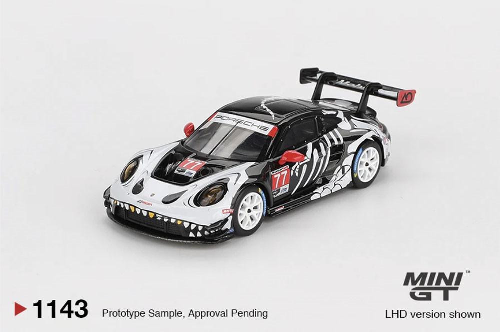 Mini GT 1/64 Porsche 911 GT3 R No.77 AO Racing 2025 IMSA Petit Le